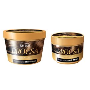 ماسک مو پروکسا مدل keratin حجم 500 میلی لیتر به همراه ماسک مو پروکسا مدل keratin حجم 250 میلی لیتر