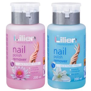 مجموعه دو عددی لاک پاک کن لیلین مدل acetone free