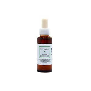 محلول تقویت کننده و ضد ریزش مو بانوان تریکوپلاس مدل trichogene حجم 45 میلی لیتر