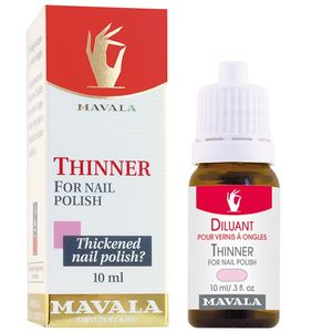 محلول رقیق کننده لاک ناخن ماوالا مدل thinner حجم 10 میلی لیتر
