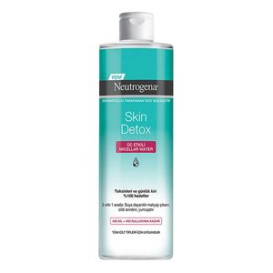محلول شستشو صورت نوتروژینا مدل skin detox حجم 400 میلی لیتر