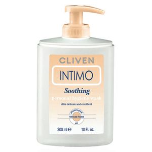 محلول شستشو و ضد عفونی کننده بانوان کلیون مدل intimo soothing personal hygiene wash حجم 300 میلی لیتر