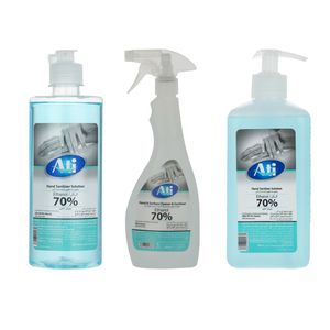 محلول ضدعفونی کننده آتی مدل rx1 حجم 500 میلی لیتر بسته 3 عددی