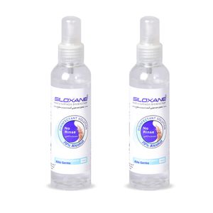 محلول ضدعفونی کننده دست و سطوح سیلوکسان مدل kills germs حجم 150 میلی لیتر مجموعه 2 عددی