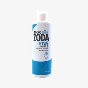 محلول ضدعفونی کننده میکروزدا مدل h plus حجم 250 میلی لیتر