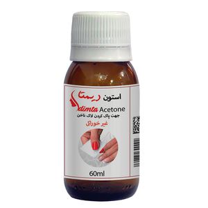 محلول لاک پاک کن دیمتا مدل d107 حجم 60 میلی لیتر