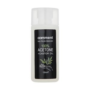 محلول لاک پاک کن کامنت مدل castor oil حجم 135 میلی لیتر