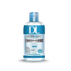محلول پاک کننده آرایش صورت درمالیفت مدل hydralift حجم 250 میلی لیتر