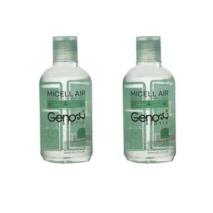 محلول پاک کننده آرایش صورت ژنوبایوتیک مدل sd05 حجم 240 میلی لیتر مجموعه 2 عددی