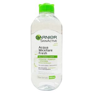 محلول پاک کننده آرایش صورت گارنیه مدل aqua micellare حجم 400 میلی لیتر