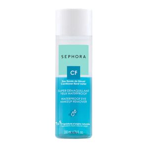 محلول پاک کننده آرایش چشم سفورا مدل cf eau florale حجم 200 میلی لیتر