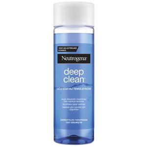 محلول پاک کننده آرایش چشم نوتروژینا مدل deep clean حجم 125 میلی لیتر
