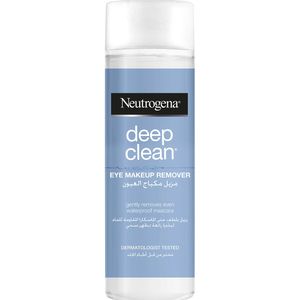 محلول پاک کننده آرایش چشم نوتروژینا مدل deep cleaner حجم 125 میلی لیتر