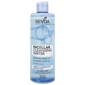 محلول پاک کننده صورت سودا مدل micellar water حجم 500 میلی لیتر