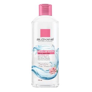 محلول پاک کننده صورت سيلوكسان مدل rosewater حجم 375 ميلی لیتر