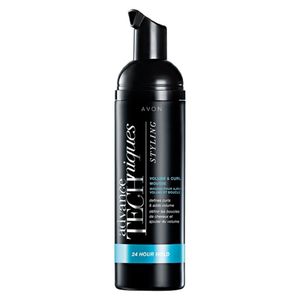 موس موی سر آون مدل advance techniques volume and curl mousse حجم 150 میلی لیتر