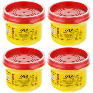 موم سرد پروین مدل honey حجم 300 گرم بسته 4 عددی