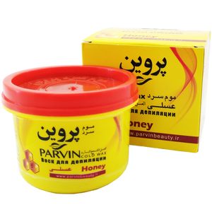 موم سرد پروین مدل honey حجم 300 گرم