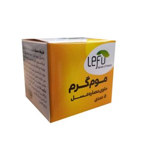 موم موبر لفو مدل honey وزن 100 گرم بسته 5 عددی