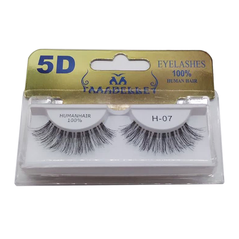 مژه مصنوعی مابل مدل 5d humanhair کد m03 07
