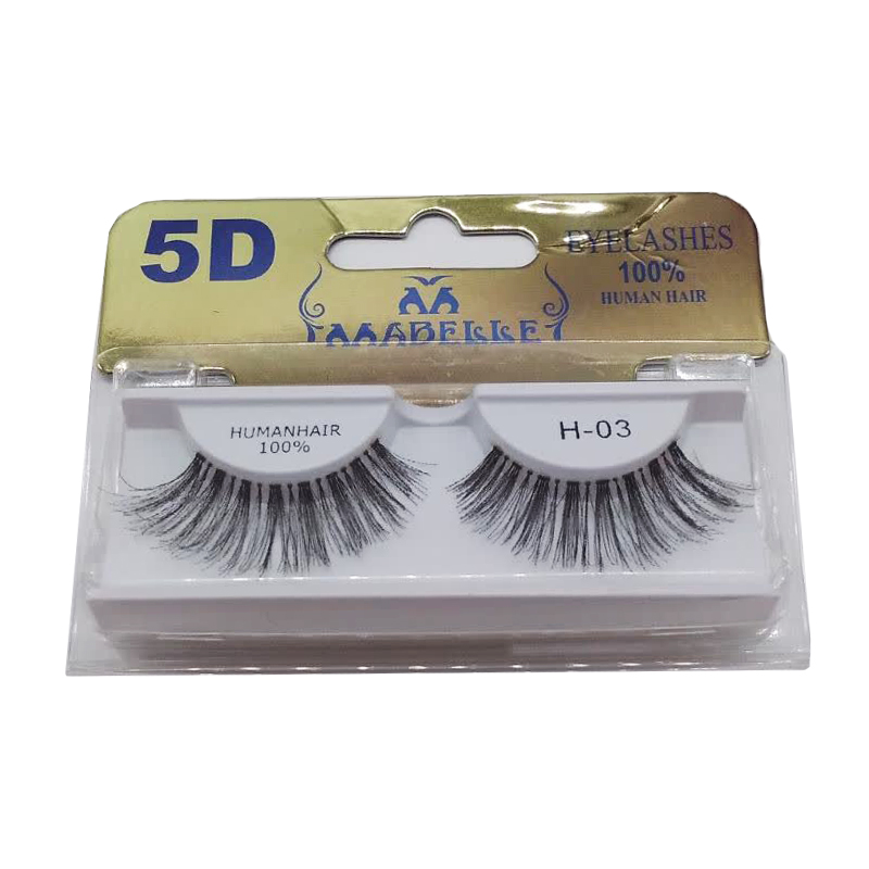 مژه مصنوعی مابل مدل 5d humanhair کد m03 03
