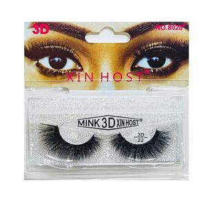 مژه مصنوعی ژین هاست مدل mink 3d 22 مجموعه 40 عددی