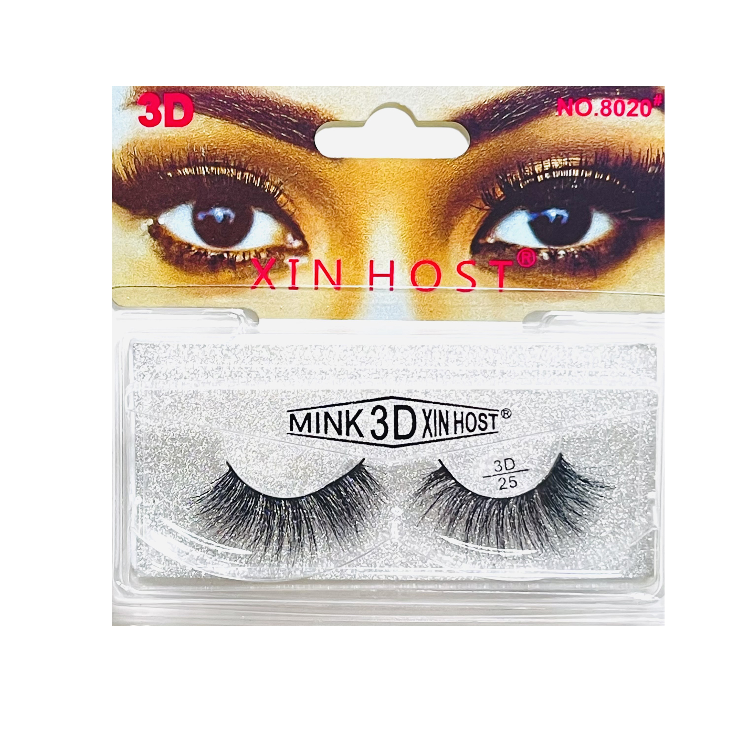 مژه مصنوعی ژین هاست مدل mink 3d 25 مجموعه 40 عددی