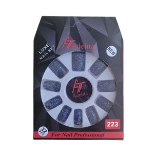 ناخن مصنوعی آدلیتا مدل g 223 بسته 12 عددی