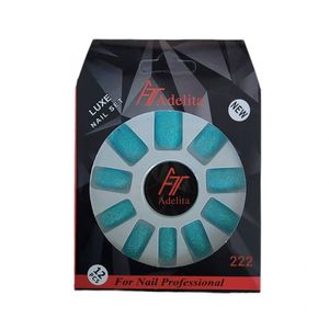 ناخن مصنوعی آدلیتا مدل sh g 222 بسته 12 عددی
