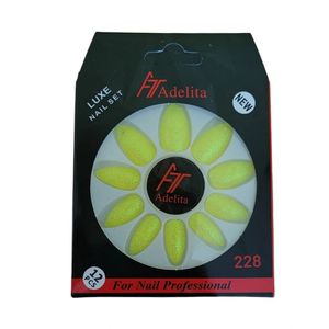 ناخن مصنوعی آدلیتا مدل t 228 بسته 12 عددی