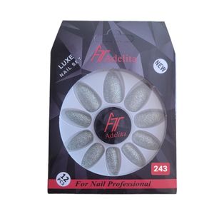 ناخن مصنوعی آدلیتا مدل t 243 بسته 12 عددی