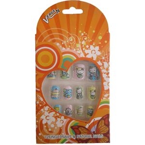 ناخن مصنوعی بچگانه ورژن کد 163 بسته 2 عددی
