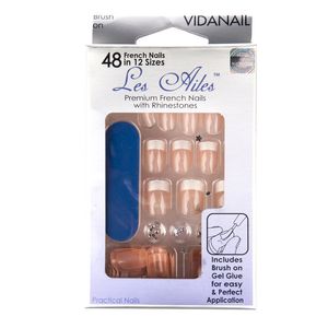 ناخن مصنوعی تریتون سری les ailes مدل nail 1514 cf3