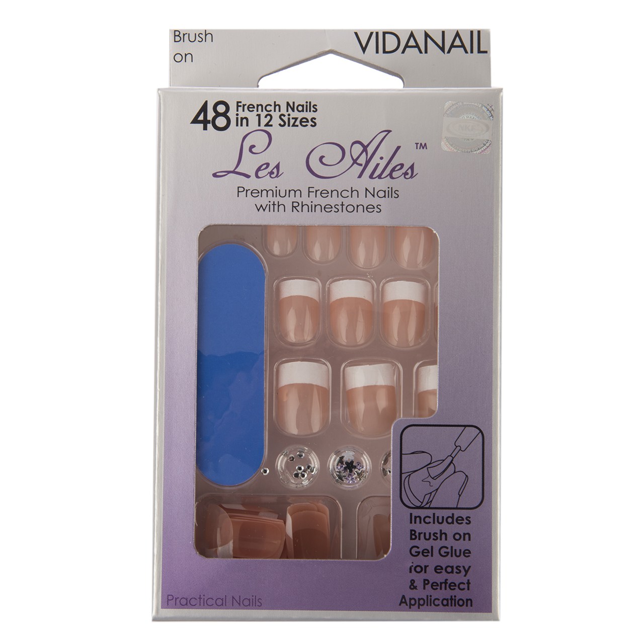 ناخن مصنوعی تریتون سری les ailes مدل nail 1514 pf1