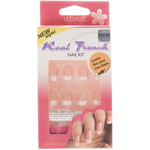 ناخن مصنوعی تریتون سری real french مدل ndn 1512 pf02
