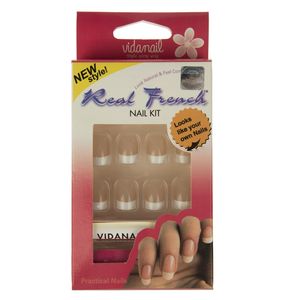 ناخن مصنوعی تریتون سری real french مدل ndn 1512 pf08