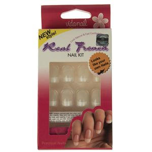 ناخن مصنوعی تریتون سری real french مدل ndn 1512 pf09