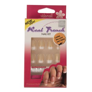 ناخن مصنوعی تریتون سری real french مدل ndn 1512 pf11