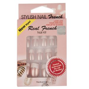 ناخن مصنوعی تریتون سری real french مدل ndn 1518 5573