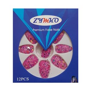 ناخن مصنوعی زیمکو کد 2387 بسته 12 عددی