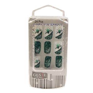 ناخن مصنوعی ژست مدل g185 بسته 24 عددی