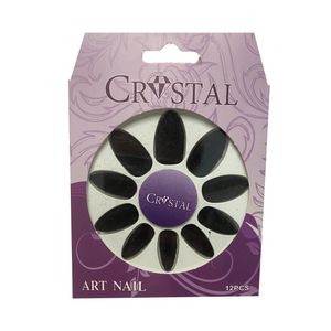 ناخن مصنوعی کریستال مدل r029 بسته 12 عددی