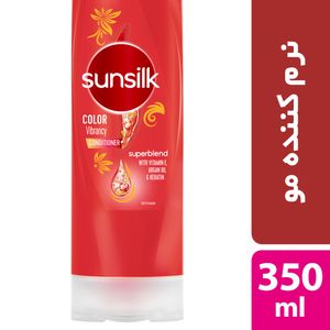نرم کننده سان سیلک سان مدل color vibrancy حجم 350 میلی لیتر