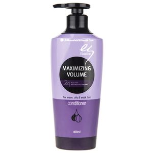نرم کننده مو ال جی سری elastine مدل maximizing volume حجم 400 میلی لیتر
