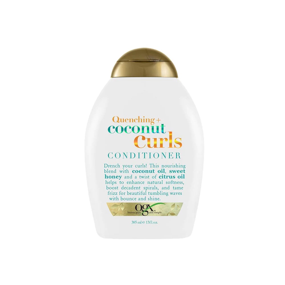 نرم کننده مو او جی ایکس مدل coconut curls حجم 385 میلی لیتر
