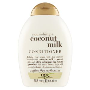 نرم کننده مو او جی ایکس مدل coconut milk حجم 385 میلی لیتر