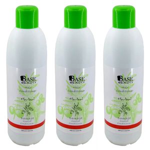 نرم کننده مو بیس بیوتی مدل herbal2 حجم 1000 میلی لیتر مجموعه 3 عددی