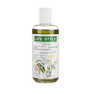 نرم کننده مو لایف استایل مدل henna and chamomile حجم 300 میلی لیتر