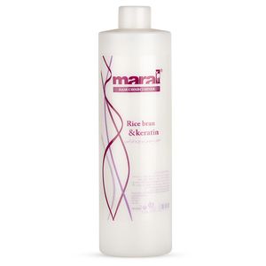 نرم کننده مو مارال مدل rice bran & keratin حجم 1000 میلی لیتر