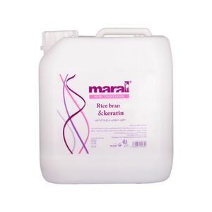 نرم کننده مو مارال مدل rice bran & keratin حجم 4000 میلی لیتر